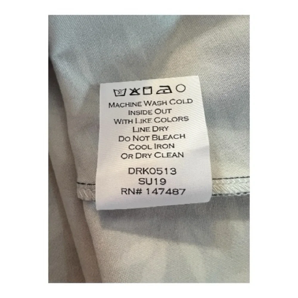 EUC Draper James navy & light blue floral a-line dress – size M - Picture 8 of 8